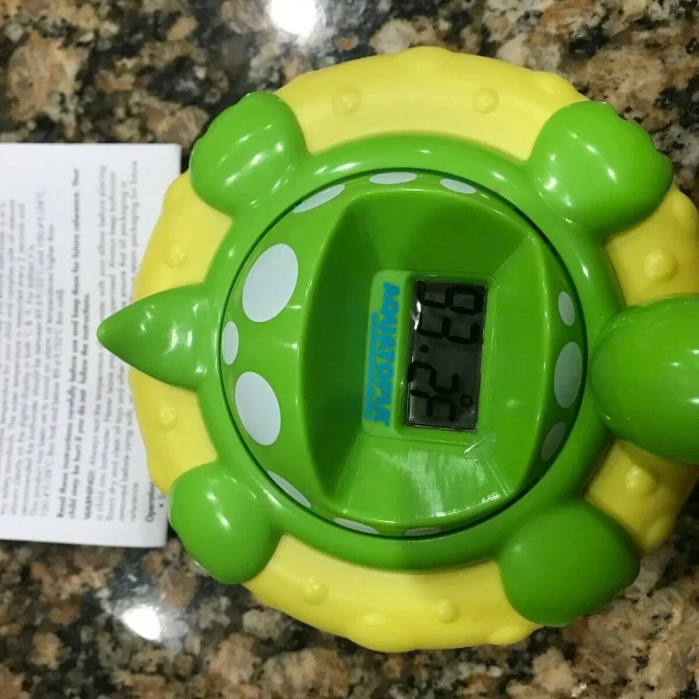 NIB Vintage Lilian vernon Turtle Bath Alarm